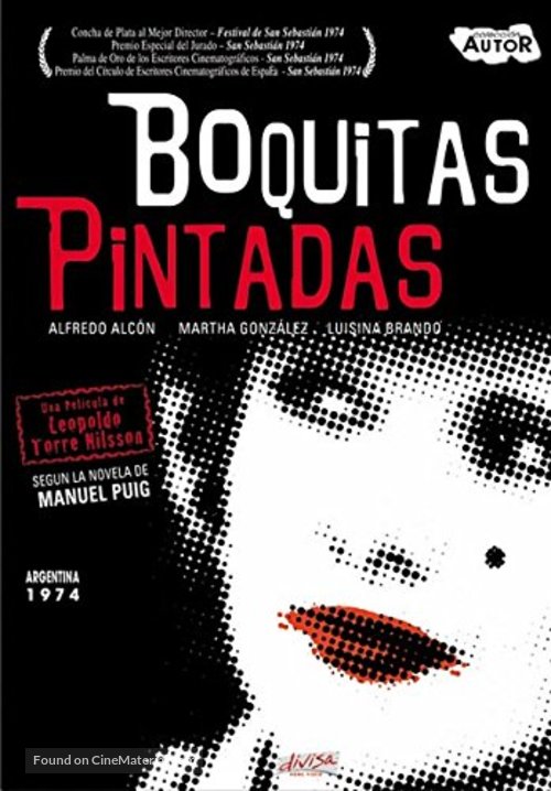 Boquitas pintadas - Argentinian DVD movie cover