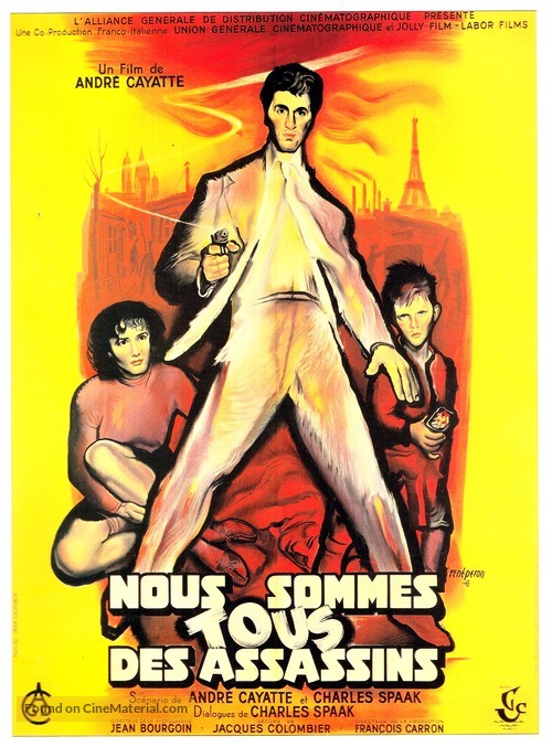 Nous sommes tous des assassins - French Movie Poster
