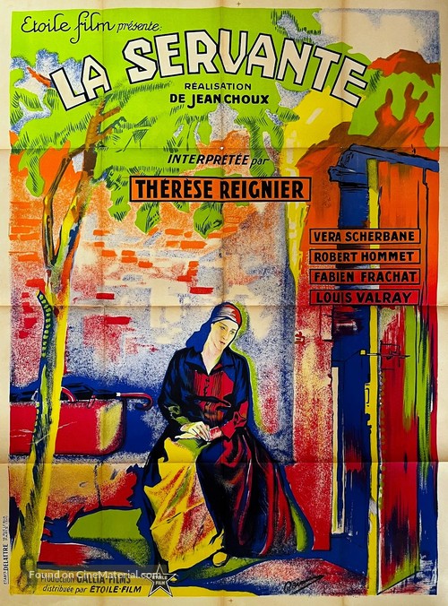 La servante - French Movie Poster