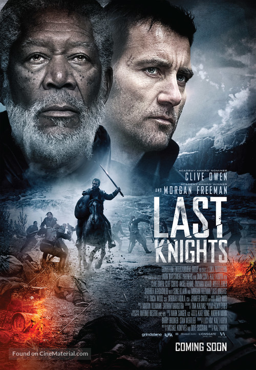 The Last Knights - Canadian Movie Poster