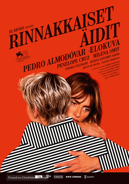 Madres paralelas - Finnish Movie Poster