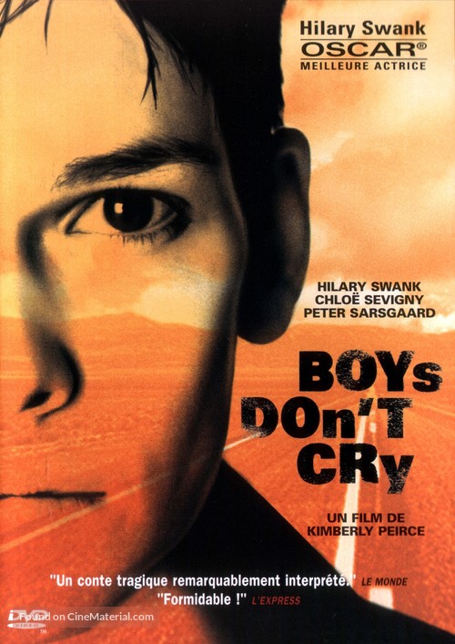 Boys Don&#039;t Cry - French DVD movie cover