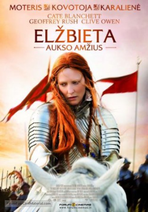 Elizabeth: The Golden Age - Lithuanian Movie Poster