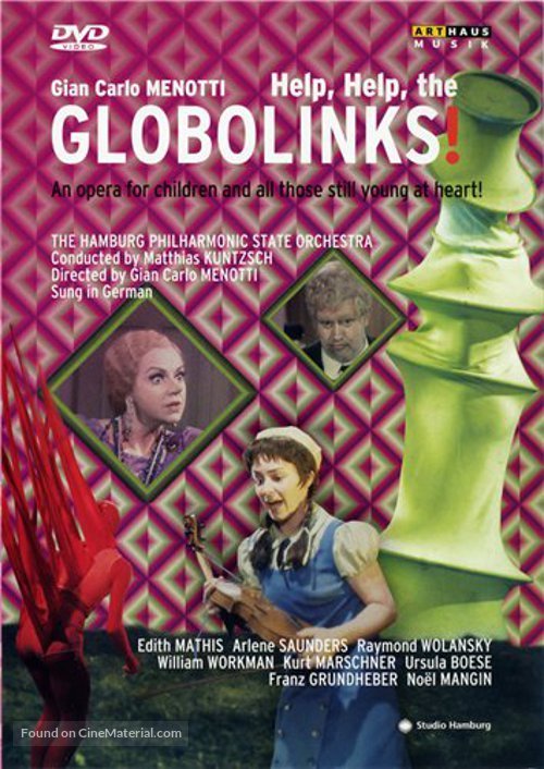 Help, Help, the Globolinks! - German DVD movie cover