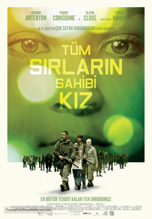 The Girl with All the Gifts - Turkish Movie Poster