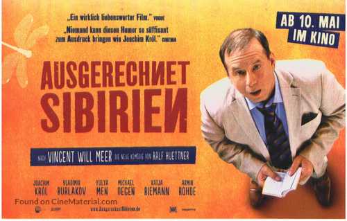 Ausgerechnet Sibirien - German Movie Poster