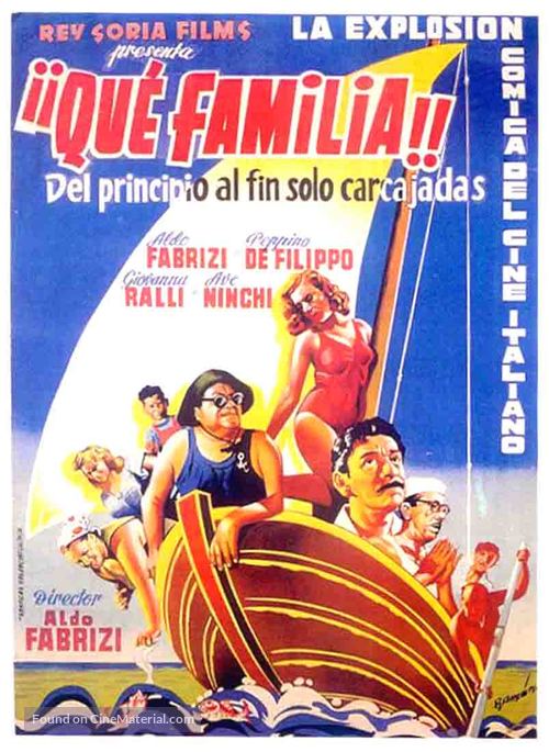 La famiglia Passaguai - Spanish Movie Poster