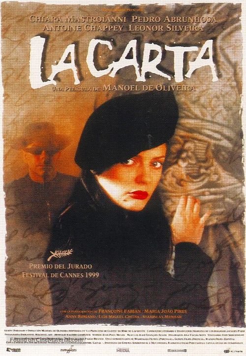 La lettre - Spanish Movie Poster