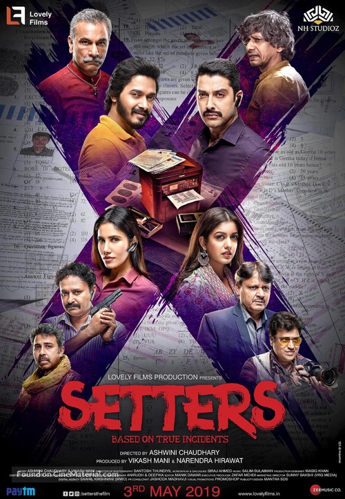 Setters - Indian Movie Poster