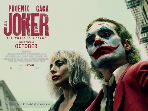 Joker: Folie &agrave; Deux - British Movie Poster