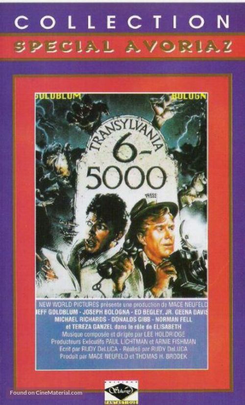 Transylvania 6-5000 - French Movie Cover