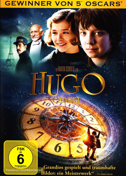 Hugo - German DVD movie cover