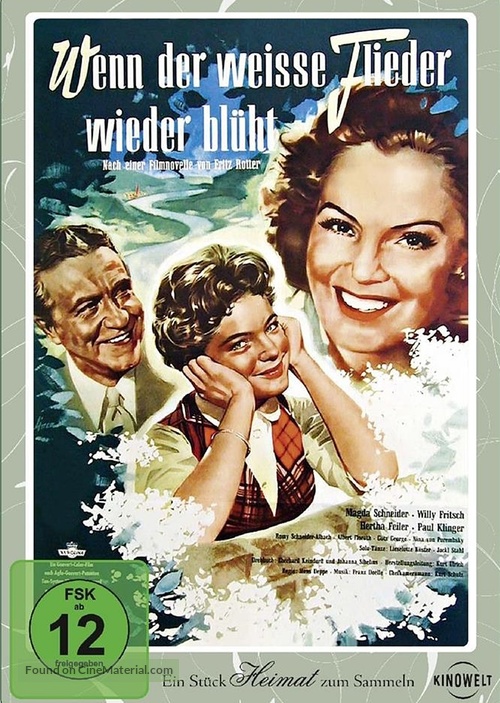 Wenn der wei&szlig;e Flieder wieder bl&uuml;ht - German DVD movie cover