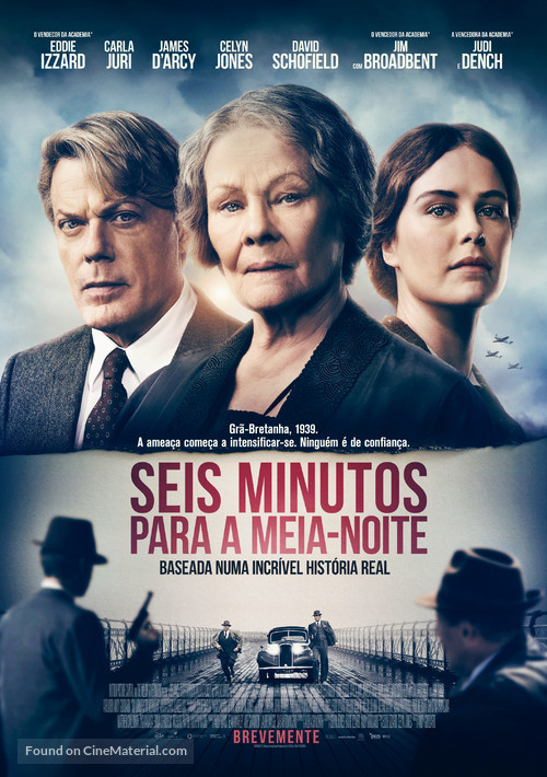 Six Minutes to Midnight - Portuguese Movie Poster