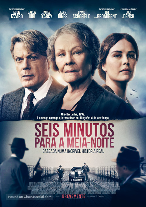 Six Minutes to Midnight - Portuguese Movie Poster