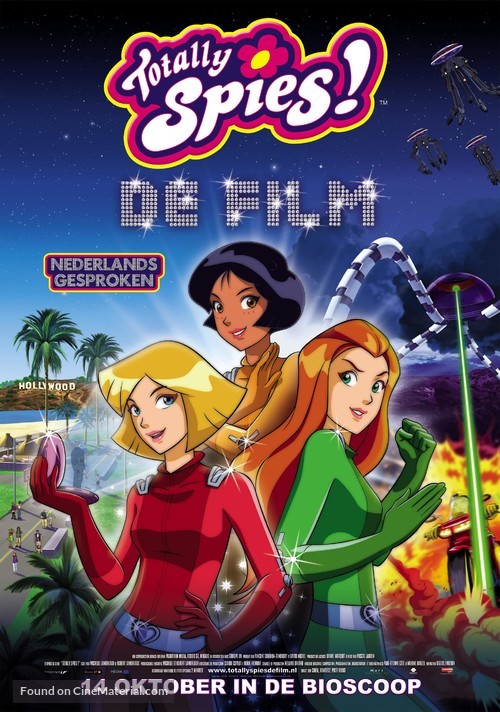 Totally Spies - Dutch Movie Poster