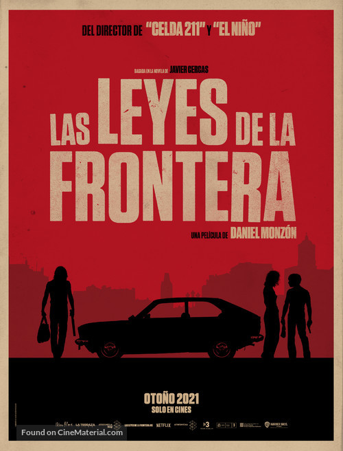 Las leyes de la frontera - Spanish Movie Poster