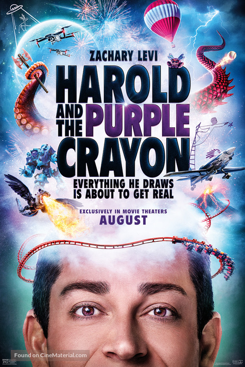 Harold and the Purple Crayon - Movie Poster