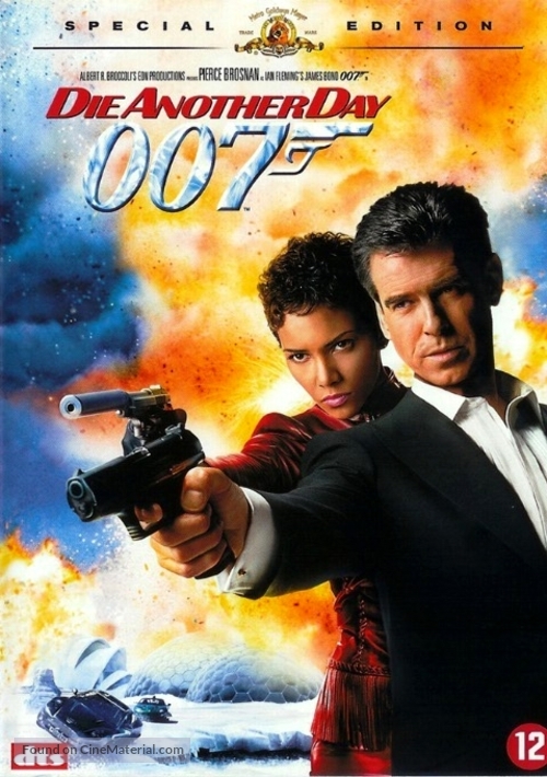 Die Another Day - Dutch DVD movie cover