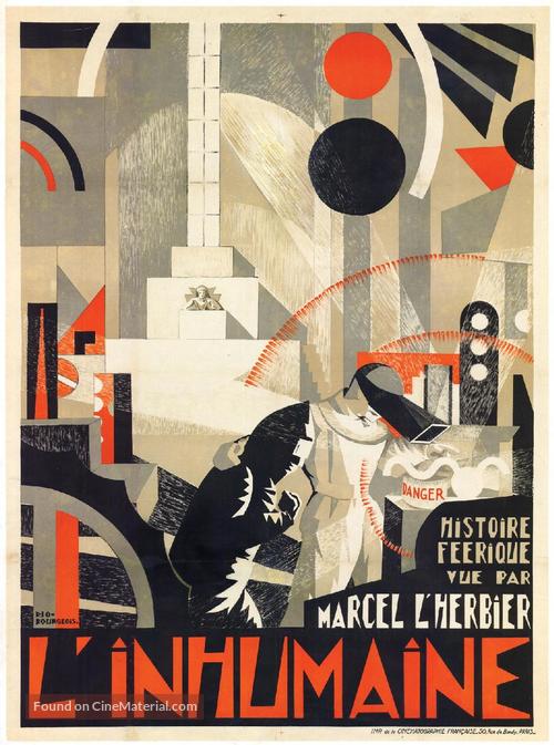 L'inhumaine - French Movie Poster
