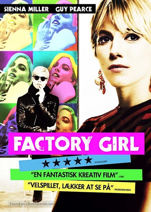 Factory Girl - Danish DVD movie cover