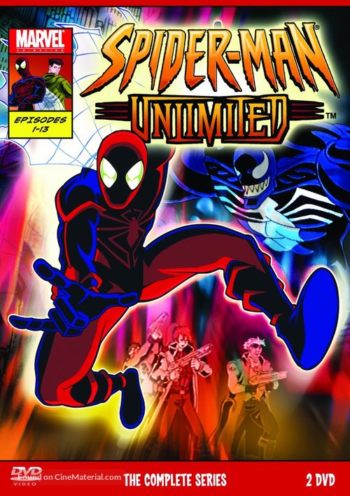 &quot;Spider-Man Unlimited&quot; - British DVD movie cover