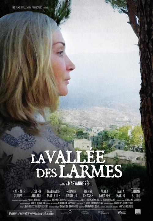 La vall&eacute;e des larmes - Canadian Movie Poster