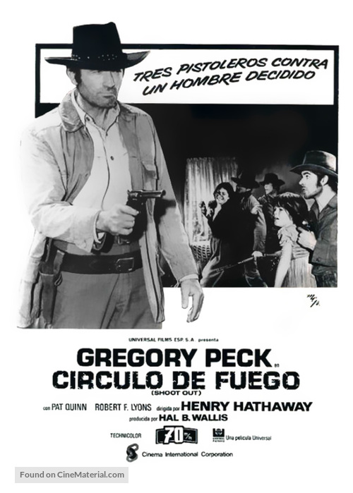 Shoot Out - Spanish Movie Poster