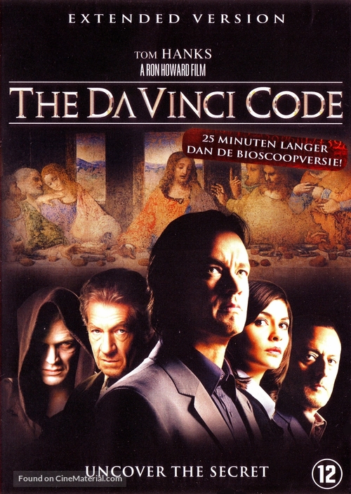 The Da Vinci Code - Dutch Movie Cover