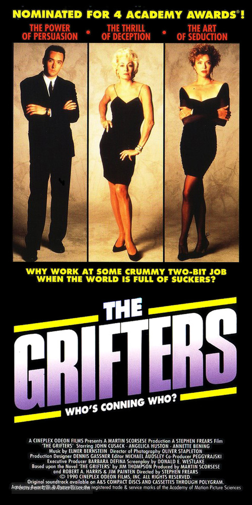 The Grifters - Movie Poster