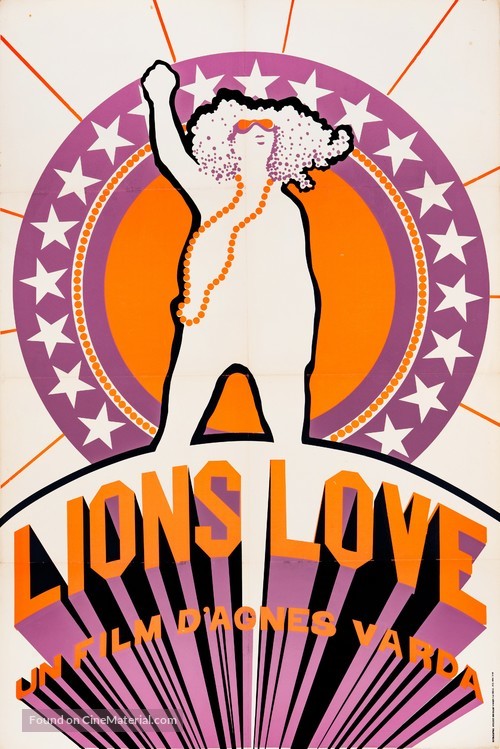 Lions Love - French Movie Poster