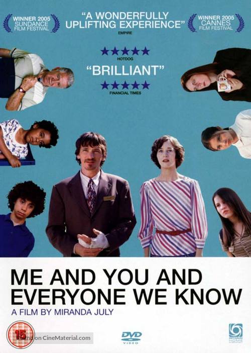 Me and You and Everyone We Know - British DVD movie cover