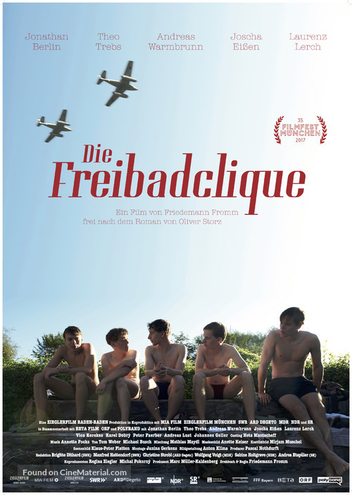 Die Freibadclique - German Movie Poster