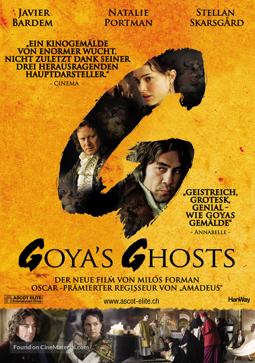 Goya&#039;s Ghosts - Swiss Movie Poster