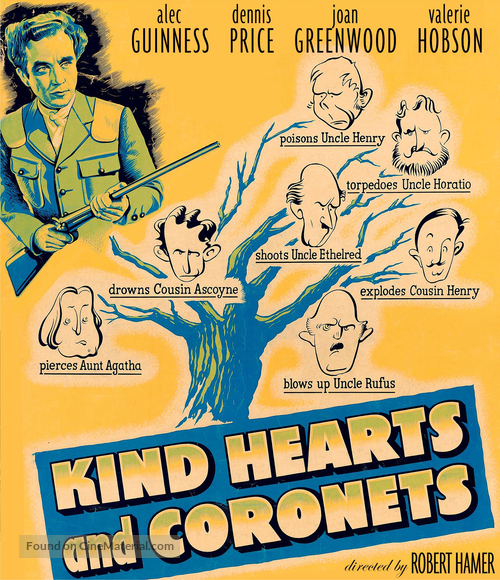 Kind Hearts and Coronets - Blu-Ray movie cover
