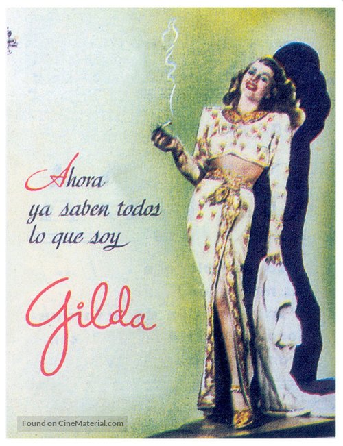 Gilda - Spanish Movie Poster
