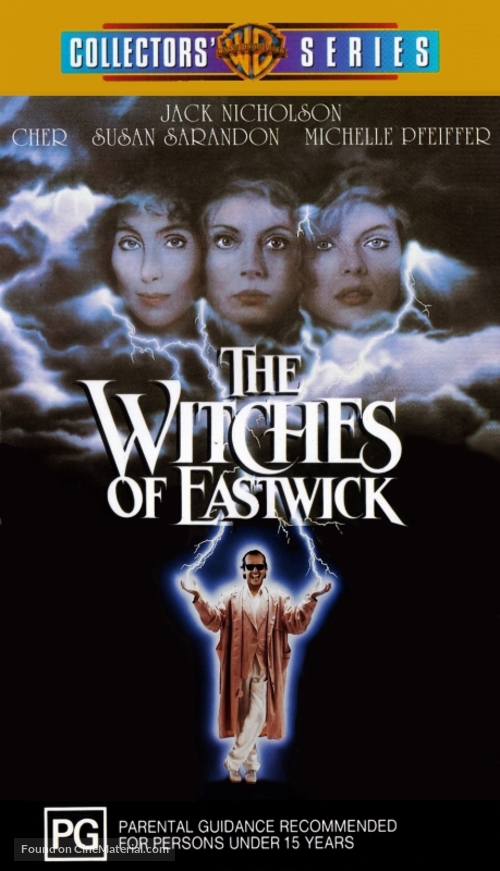The Witches of Eastwick - Australian VHS movie cover
