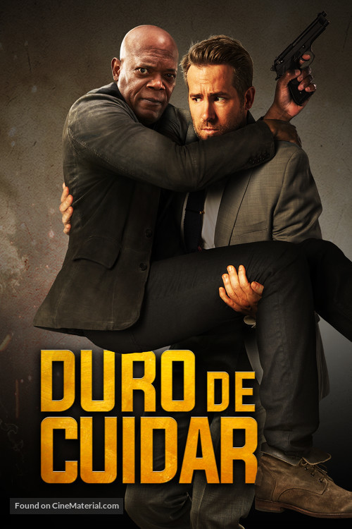 The Hitman&#039;s Bodyguard - Mexican Movie Cover