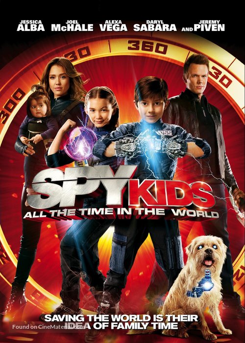 Spy Kids: All the Time in the World in 4D - DVD movie cover