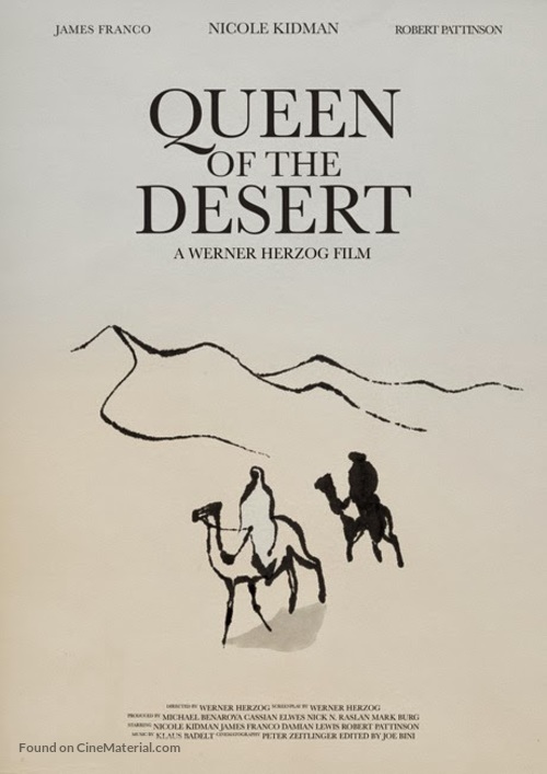 Queen of the Desert - Movie Poster