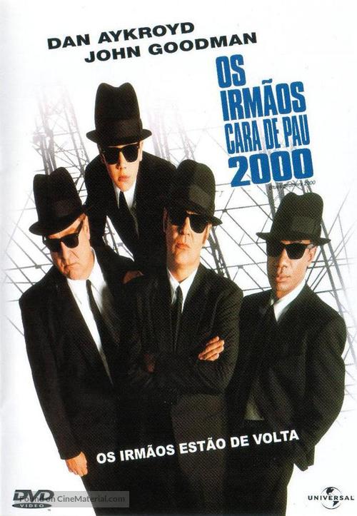 Blues Brothers 2000 - Brazilian DVD movie cover