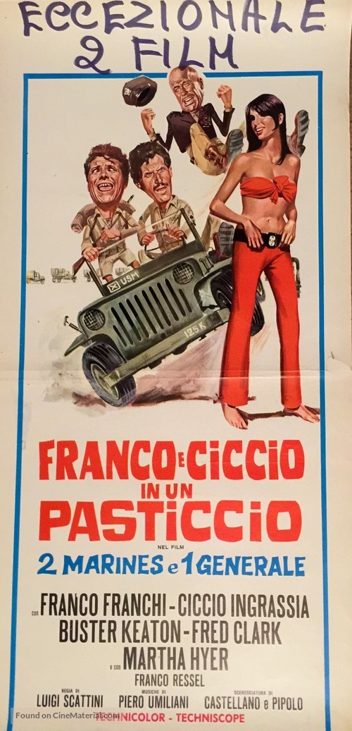 Due marines e un generale - Italian Movie Poster