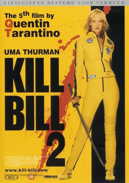 Kill Bill: Vol. 2 (2004) Dutch movie cover