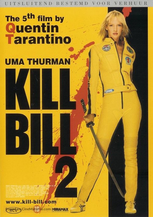 Kill Bill: Vol. 2 - Dutch Movie Cover