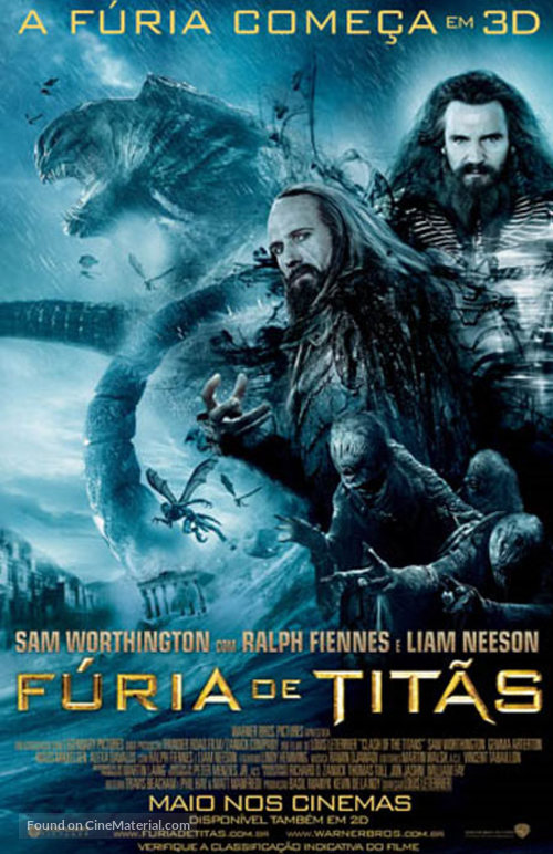 Clash of the Titans - Brazilian Movie Poster