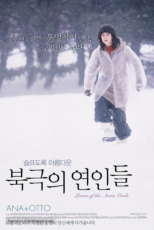 Amantes del C&iacute;rculo Polar, Los - South Korean Movie Poster