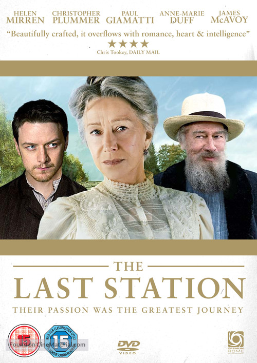 The Last Station - British Movie Cover