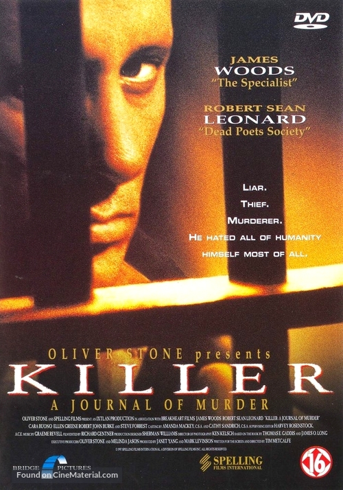 Killer: A Journal of Murder - Dutch DVD movie cover