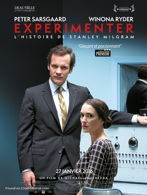 Experimenter - French Movie Poster