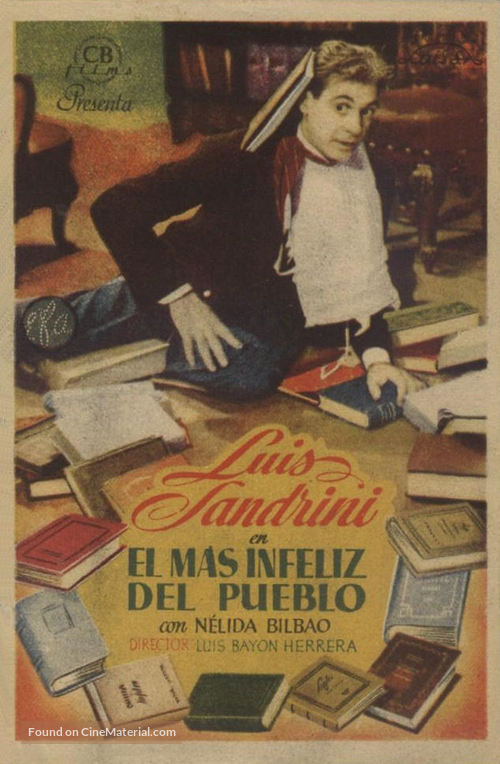 El m&aacute;s infeliz del pueblo - Spanish Movie Poster